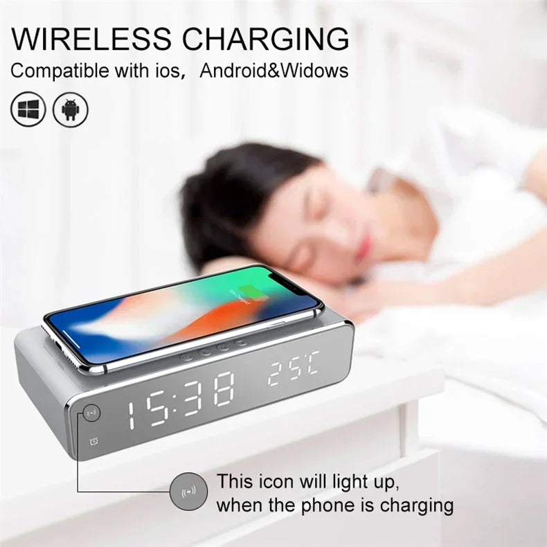 All-in-One Wireless Alarm Dock